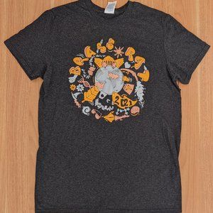 Black T-Shirt Original MIT 2021 Brass Rat Ring Delta Tri-Blend Tee M